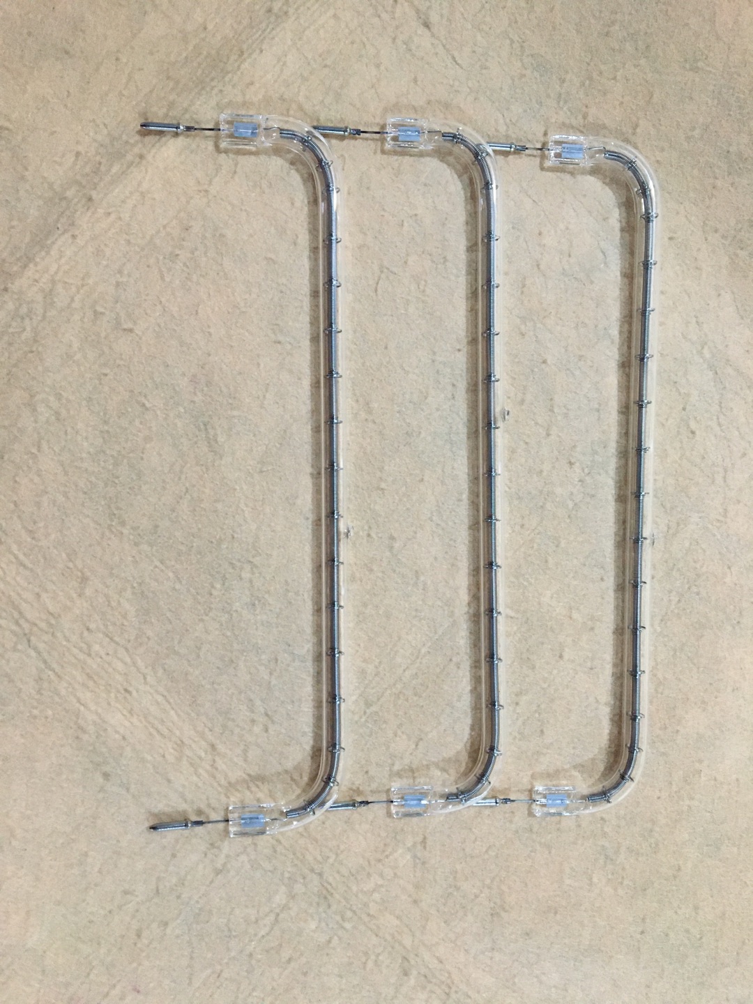 quartz halogen heater element
