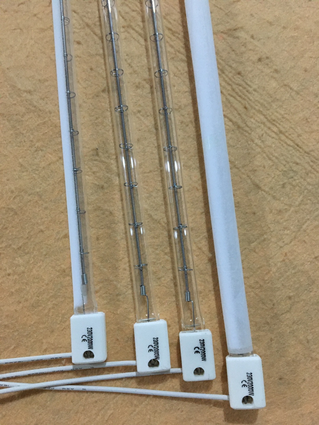 Technical Specifications and Application of 870mm 1700W Quartz Halogen Infrared Lamps