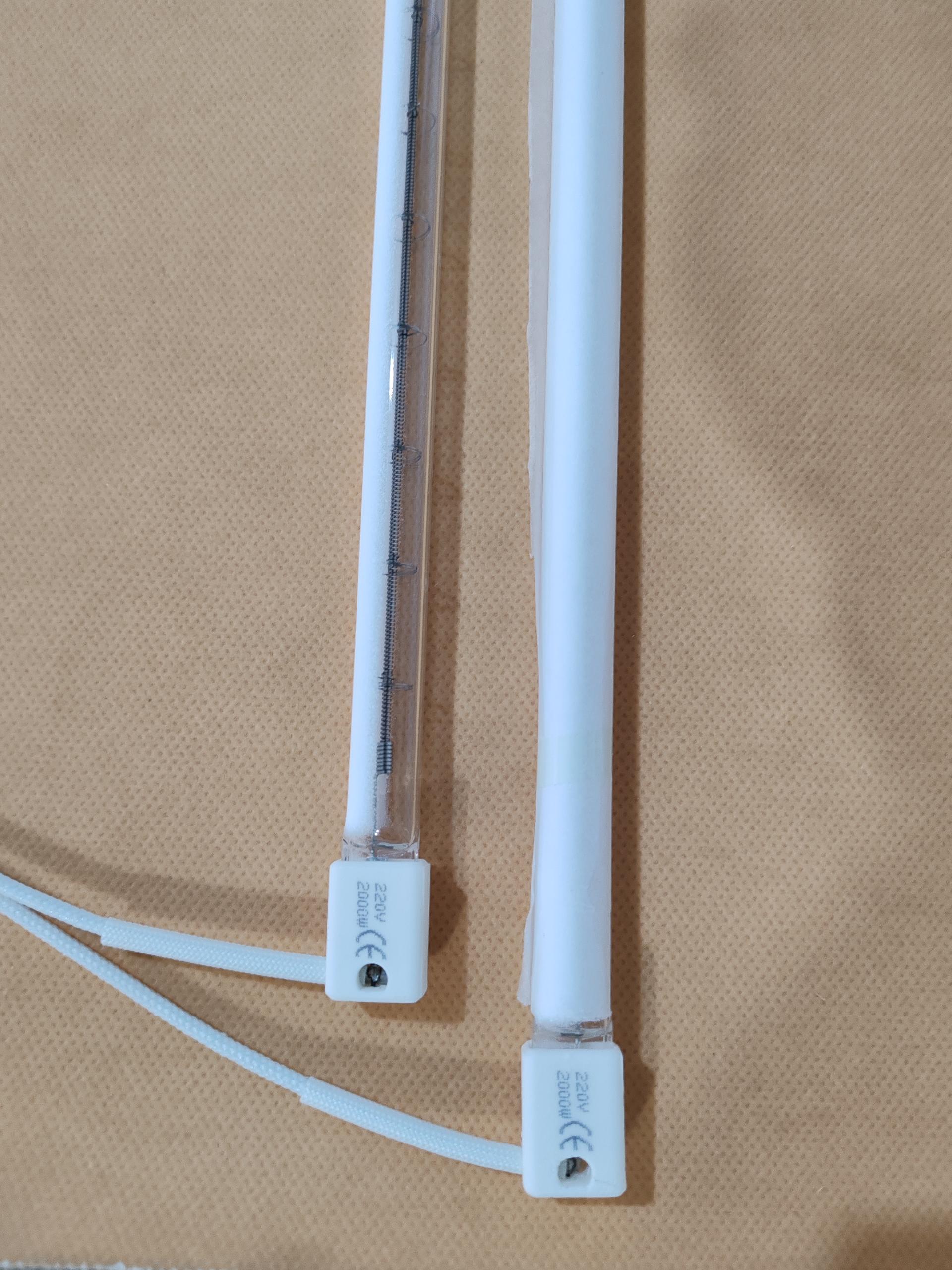 high quality infrared heating halogen lamp