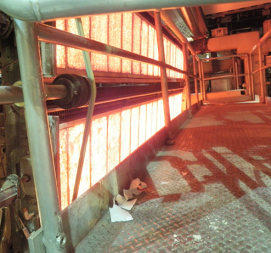 High quality powder coating heater