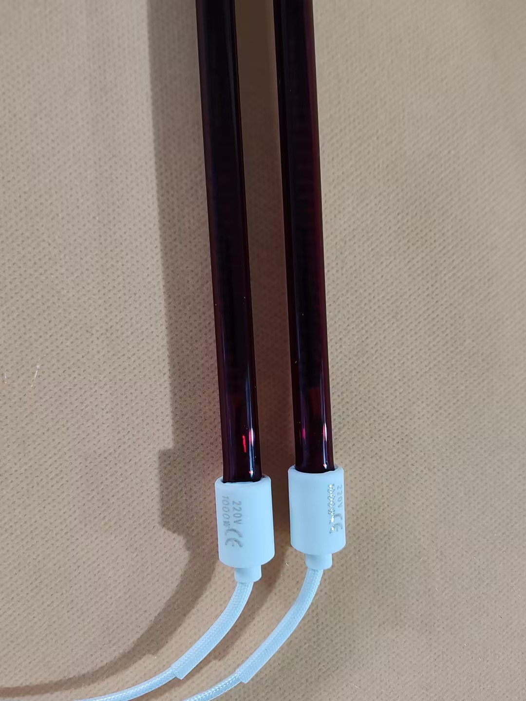 quartz halogen heating tube