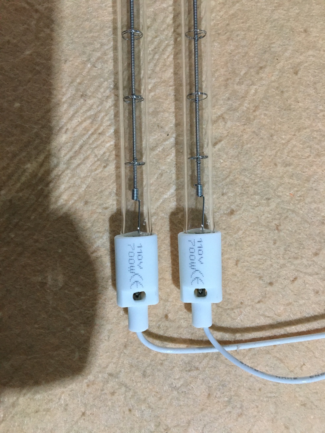 halogen heater lamp for printer